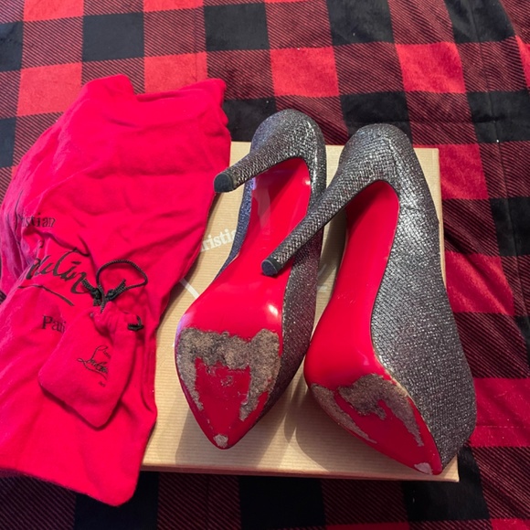 Christian Louboutin Daffodils 160 Lady Glitter - Picture 3 of 3